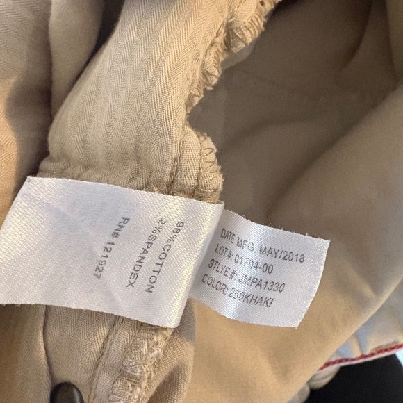 Johnnie-O‎ men's khaki pants. 35 x 32. GUC - Picture 7 of 9